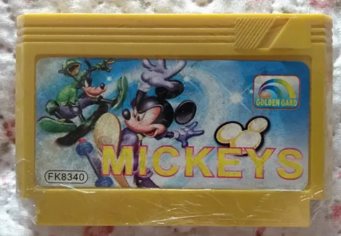 Cartucho Mickey's Safari in Letterland Nintendinho