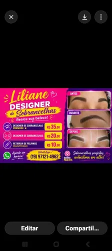 Designer de Sobrancelhas