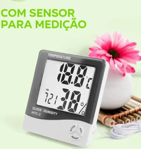 Termo Higrômetro Sensor De Temperatura E Umidade Digital