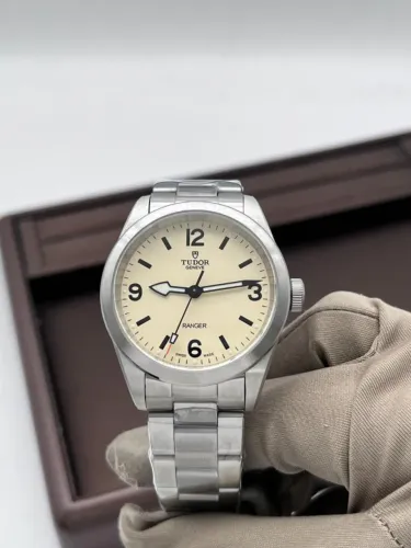 RELOGIO TUDOR RANGER 39mm - Mostrador Bege ETA S/c