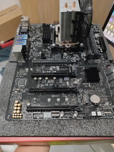 Kit placa mãe e processador intel