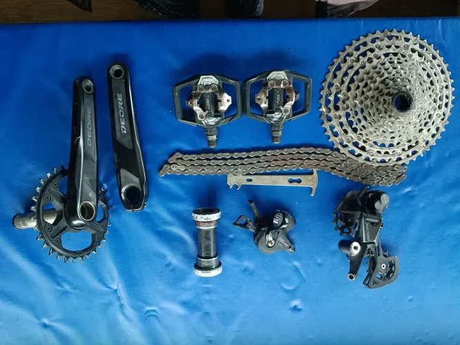 Kit transmissão Shimano deore 12v 6100