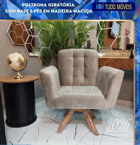 POLTRONA GIRATÓRIA