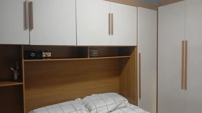 Guarda roupa de canto modulado