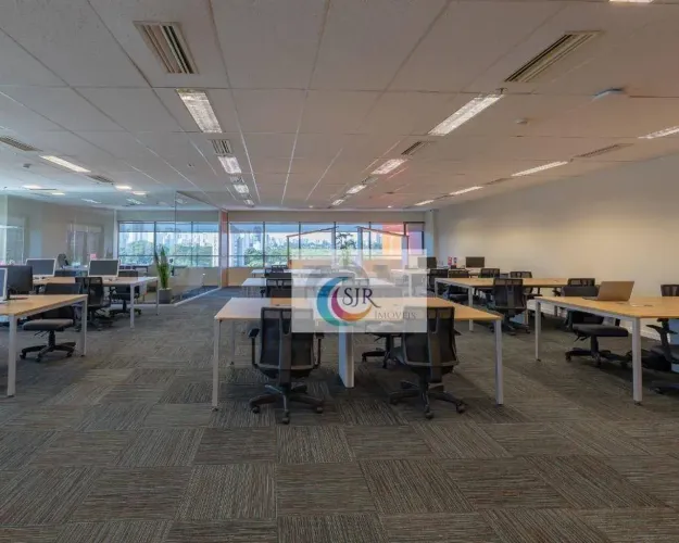 Laje comercial para alugar, 735 m²- Brooklin - São Paulo/SP