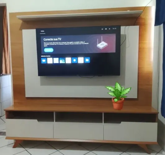 Home Rack e Painel P/TVs Até 60Polegadas 1.90M. Produtos Novos Direto de Fábrica.