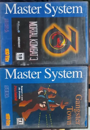 Jogos Master System Tectoy 