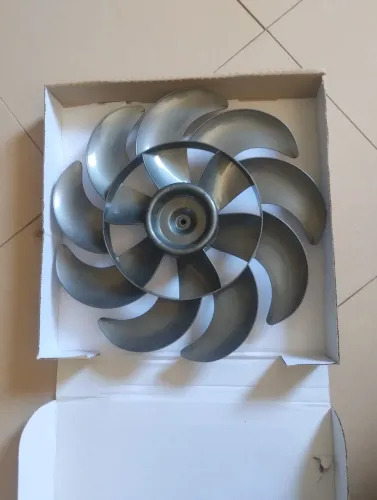 Hélice Ventilador Mallory Com 15 Pás 40cm Original