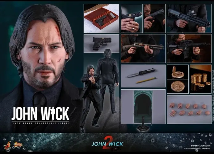 John Wick Hot Toys Limited Chapter 2 Mms504