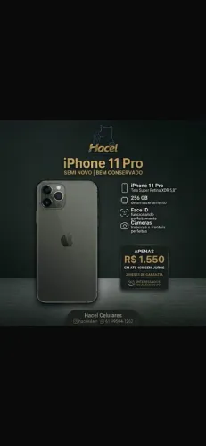 iPhone 11 Pro 256 GB Divido em até 10x sem juros