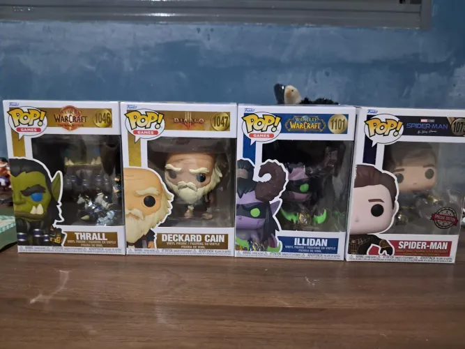 Funko pop originais diversos