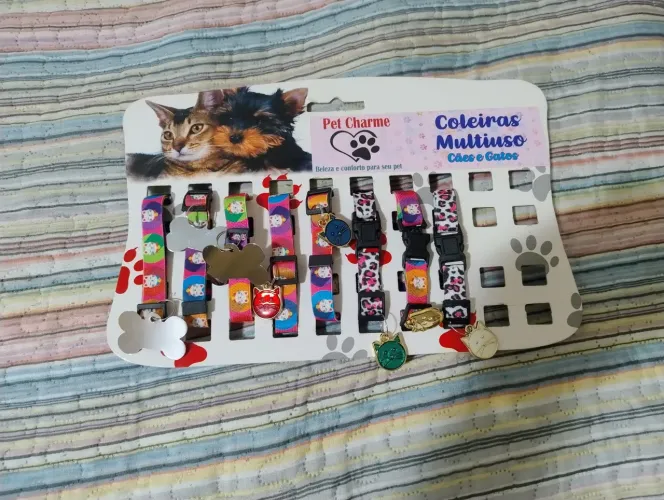 Queima pet shop coleiras e peitorais