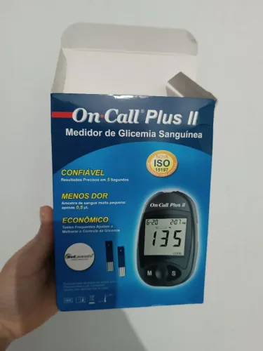 Glicosímetro medidor de glicose 