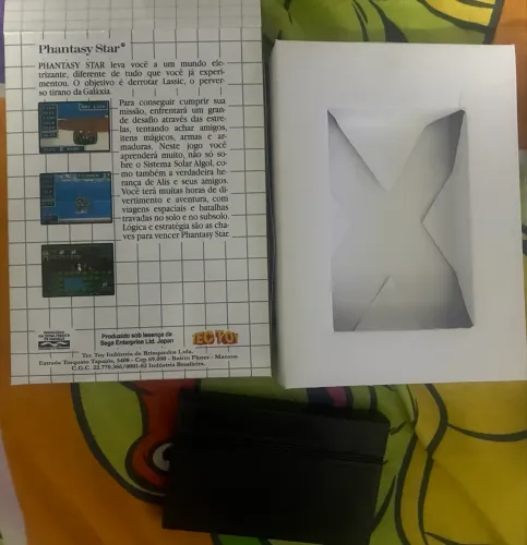 Phantasy Star (Reprodução em Português) - Sega Master System