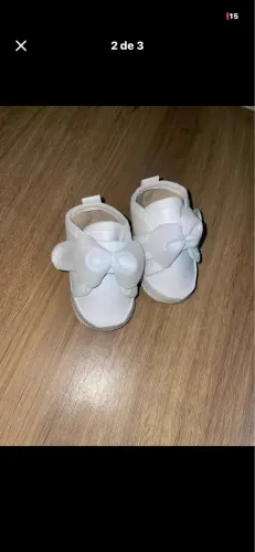 Sapatinho de 1a 3 meses femenino