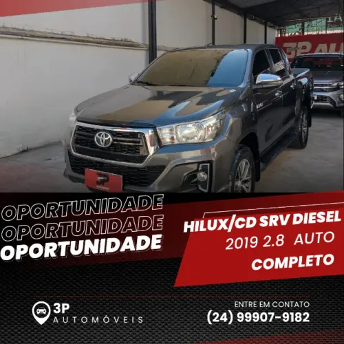 Toyota Hilux CD SRV 4X4 2.8 TDI Diesel Aut. 2019