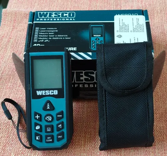 Trena a laser 40m Wesco
