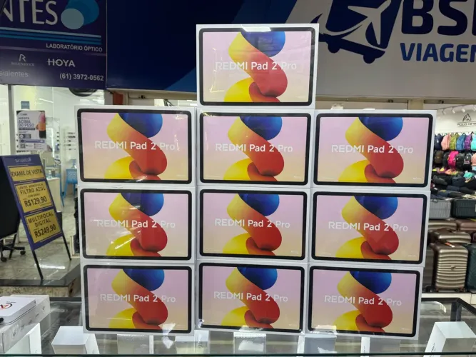 Redmi Pad 2 pro 8gb/256gb versão global lacrados loja física fazemos entregas