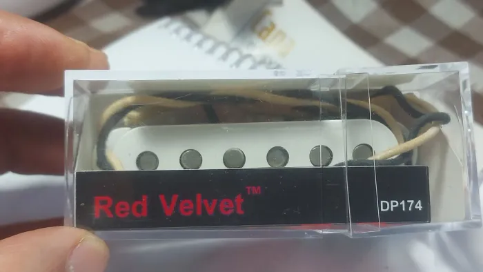 Captador Bridge Dimarzio Red Velvet