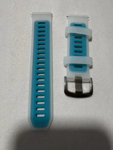 Pulseira Garmin Forerunner 165 Branca Translúcida / Azul
