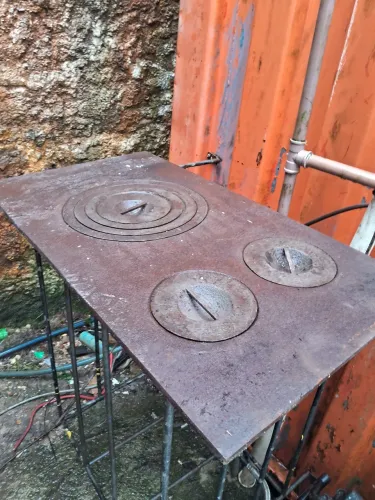 Chapa de fogão a lenha 