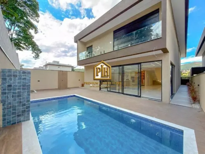 CASA COM 4 SUITES CONDOMINIO FECHADO DENTRO DE ATIBAIA