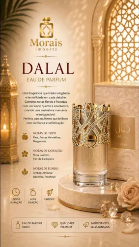 Perfume feminino Dalal
