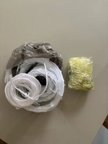 Tela branca de naylon para janela 1,20m X 1,20m
