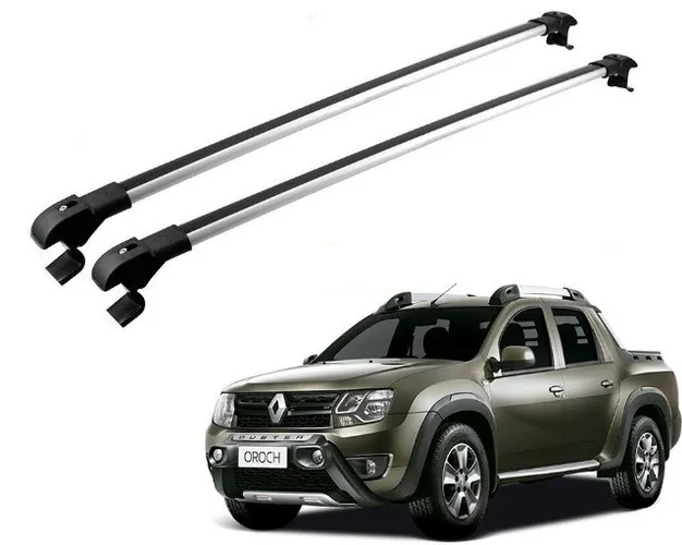 Rack Travessas de Teto Slim P/ Renault Duster Oroch - Transporte de Cargas