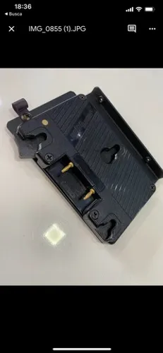 Bateria placa adaptadora para camera sony das baterias Antón Bauer 