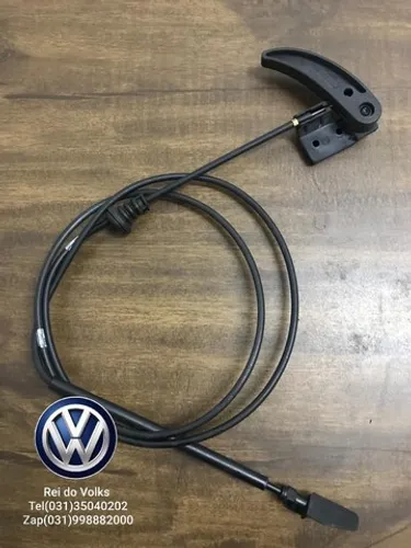 Alavanca de abertura do capo com cabo aço  original  para linha Volkswagen 