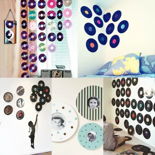 Cds e Lps para decoração ou artesanato 