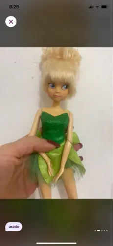 Boneca Tinker bell Disney