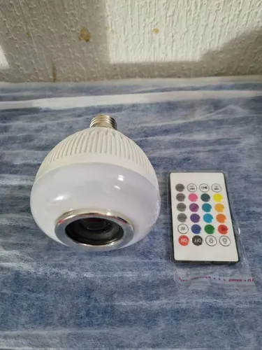 Lâmpada inteligente music/cores Bluetooth 