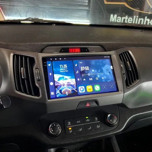 Central Multimídia Android kia sportage 9 polegadas 