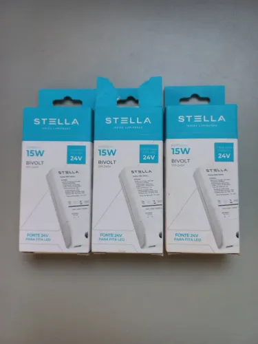 3 Fonte para Fita Led  Stella 24V 15W