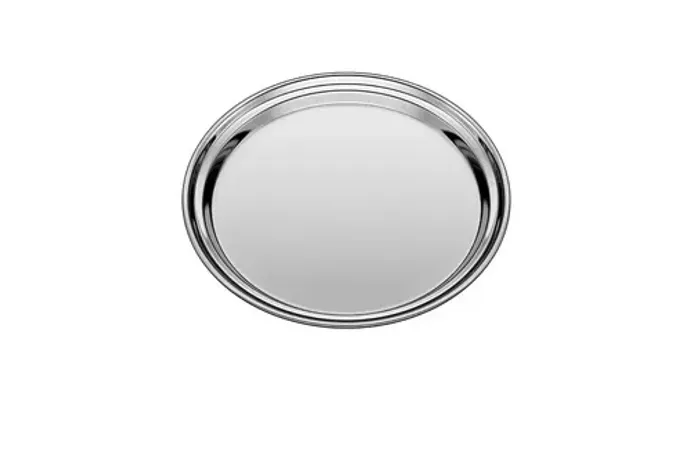 Bandeja Redonda Inox 40cm