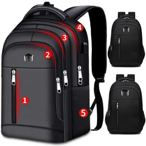 Mochila Notebook Premium Importada Pronta Entrega Reforçada Impermeável Alta Qualidade