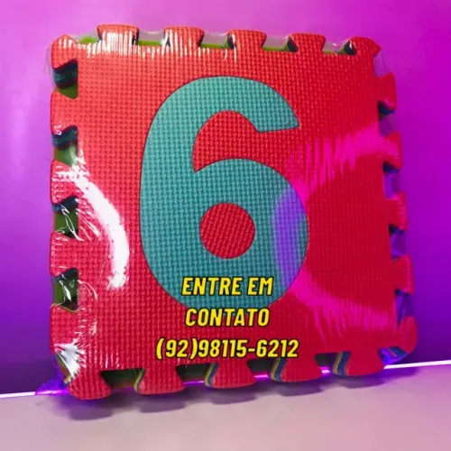 Tapete Tatame Eva 10 Placas Numeros-Entregas 9h as 22h