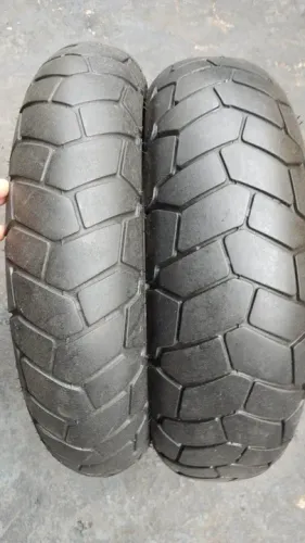 Par pneu Dunlop D429 Fat Bob 180/70-16 e 150/80-16