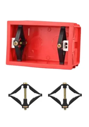 Kit 06 Reparo Salva Caixinha Luz 4x2 Conserto Aba Quebrada - COD 1201