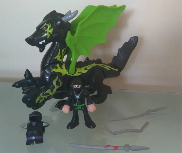 Dragão ninja Imaginext