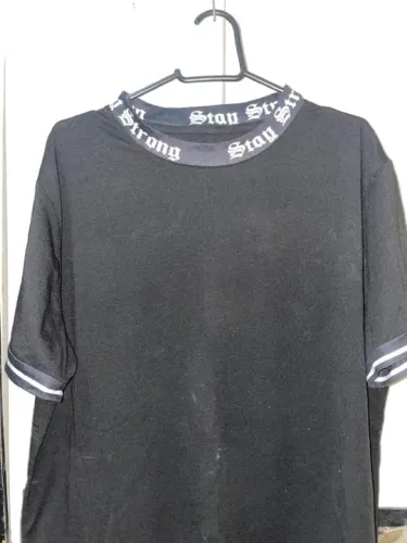 CAMISETA PRETA OVERSIZED T-SHIRT