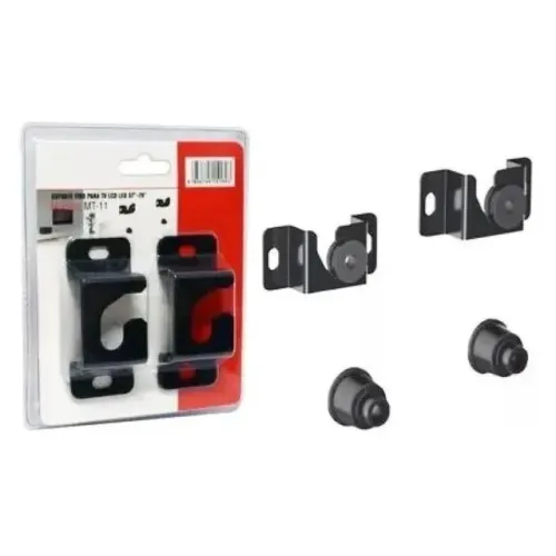 Suporte para tv de parede fixo aço carbono 15" a 100"universal