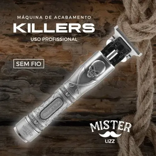 Máquina de Acabamento Profissional Killers RPM 6500 - Mister LiZZ