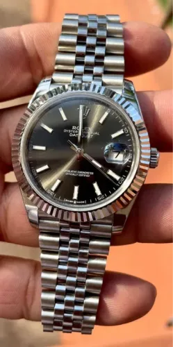 Relógio Rolex datejust 41mm Clean factory super clone