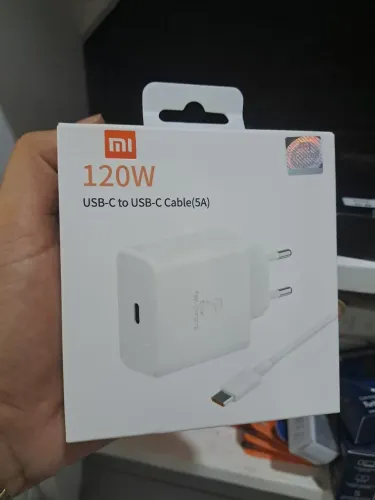 Carregador Tip C Da Linha MI Usb-C to USB-C 120W.