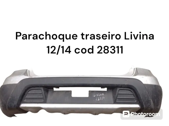 Parachoque Traseiro Livina 12/14