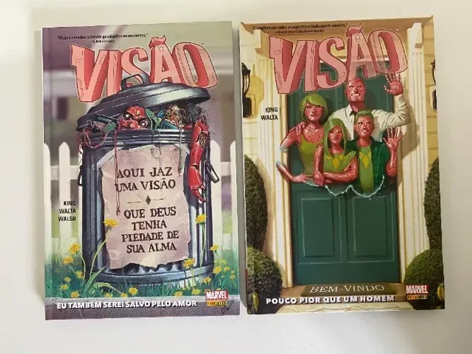 Visão: Pouco Pior que Um Homem e Visão: Eu Também Serei Salvo Pelo Amor
