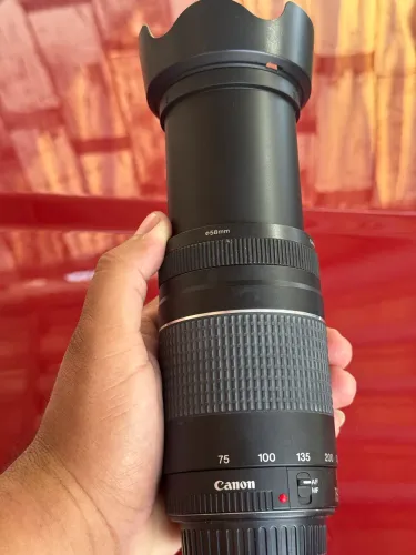 Lente Canon 75 300